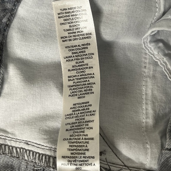 Chicos Girlfriend Slim Leg Ankle Jeans Womens 0.5 4 / 6 Perfect Stretch Pattern - Picture 14 of 14